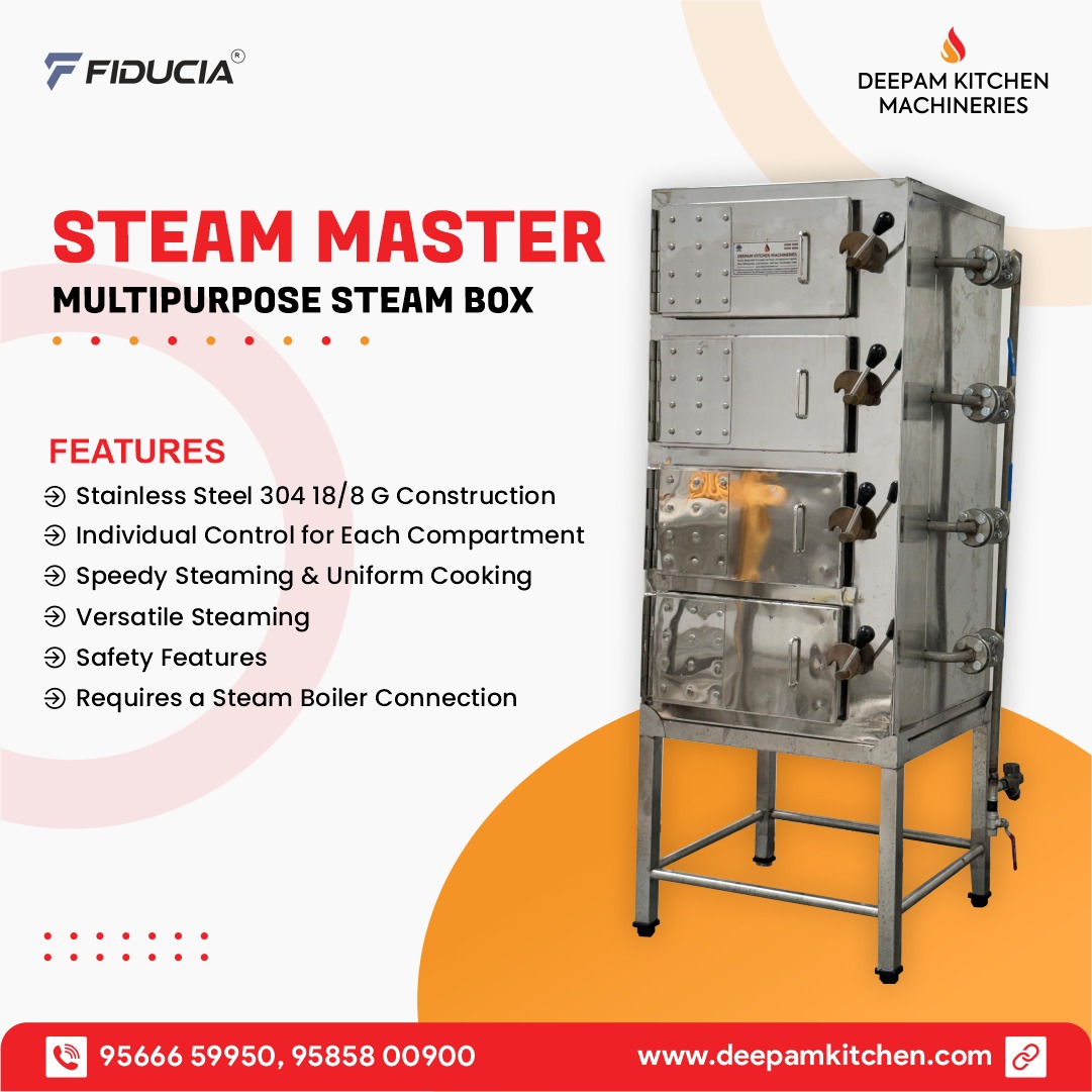 Fiducia Steam Master | Fiducia Commercial Idly Steamer