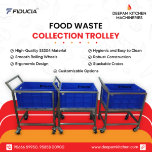 Fiducia Clean Cart Food Waste Collection Trolley