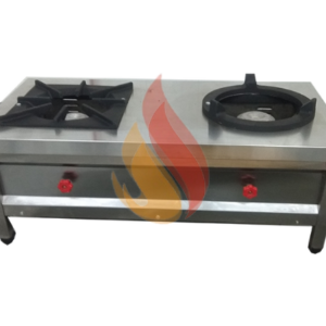 Fiducia double burner cooking range