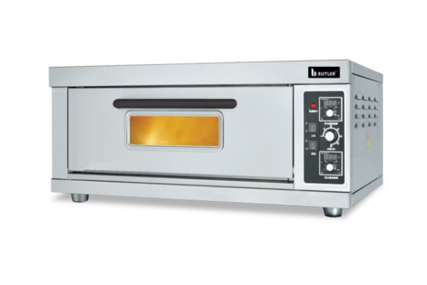 Gas Based Single Deck Oven With 2 Trays