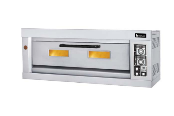 Gas Based Single deck oven with 3 trays