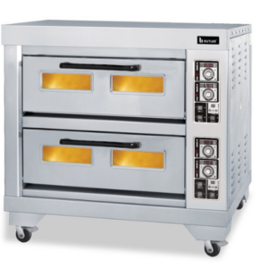 Two Deck Electric Oven with 4 trays