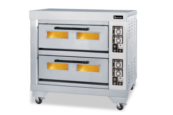 Two Deck Electric Oven with 4 trays