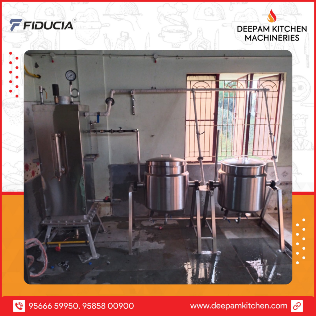 industrial steam cooking plant manufacturer