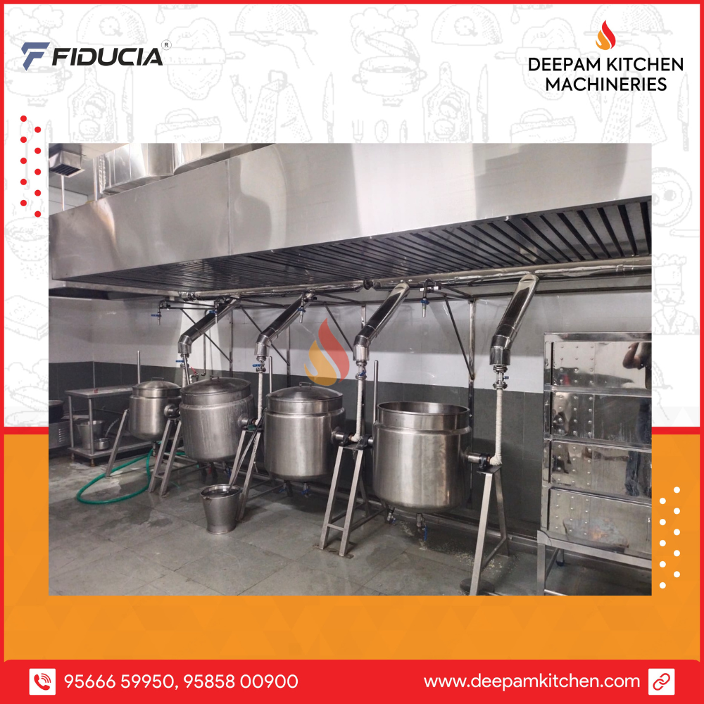 Steam Jacketed Vessels manufacturer – Deepam Kitchen Machineries.