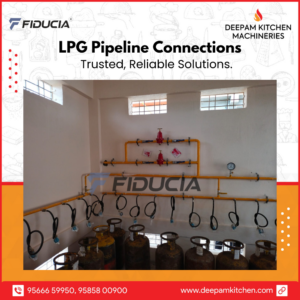 LPG Pipe Connection Service by Deepam Kitchen Machineries