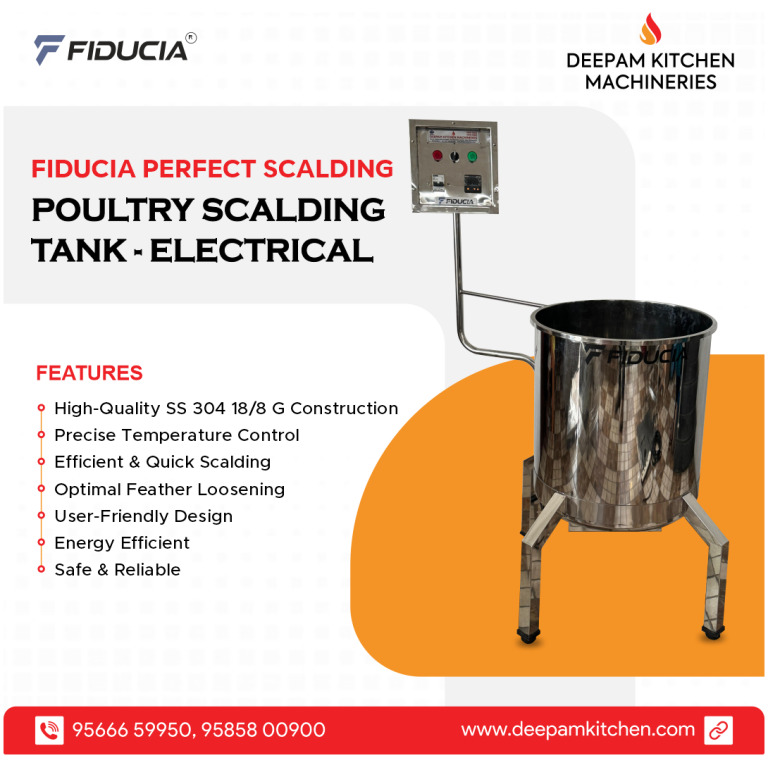 Fiducia Perfect Scalding Poultry Scalding Tank Electrical