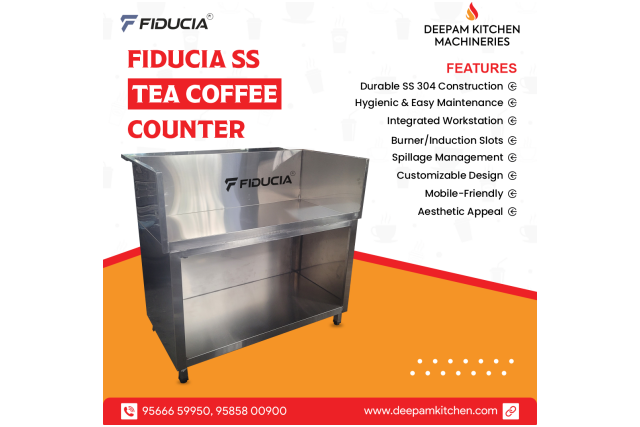 Fiducia SS Tea Coffee Counter