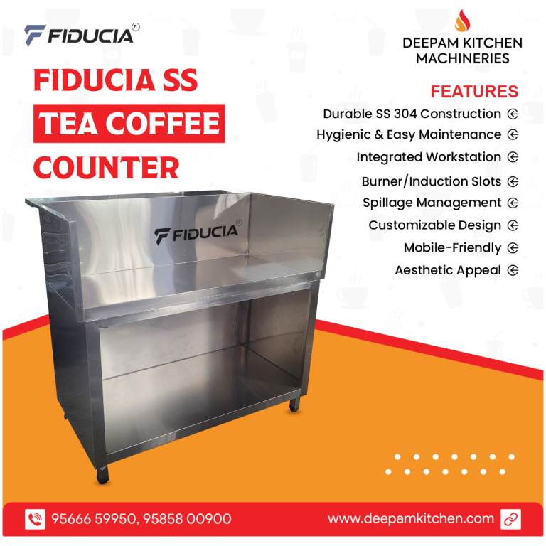 Fiducia SS Tea Coffee Counter