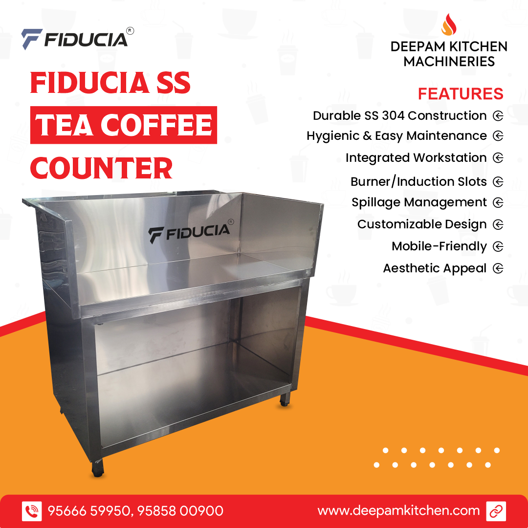 Fiducia SS Tea Coffee Counter