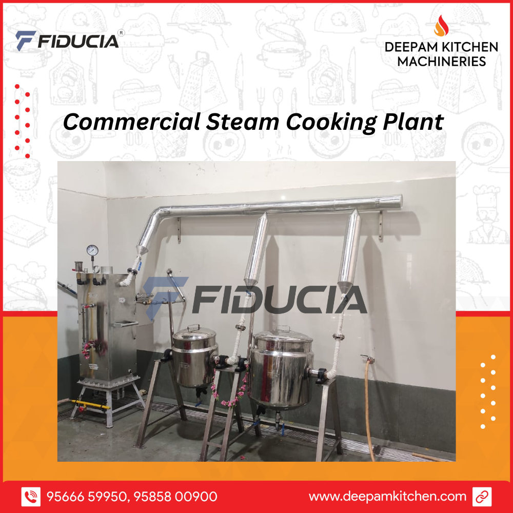 Steam Cooking Plant in Hosur – Deepam Kitchen Machineries