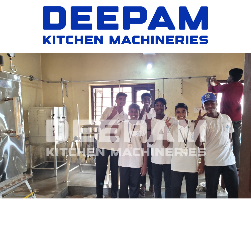 Steam Cooking Plant in karnataka – Deepam Kitchen Machineries