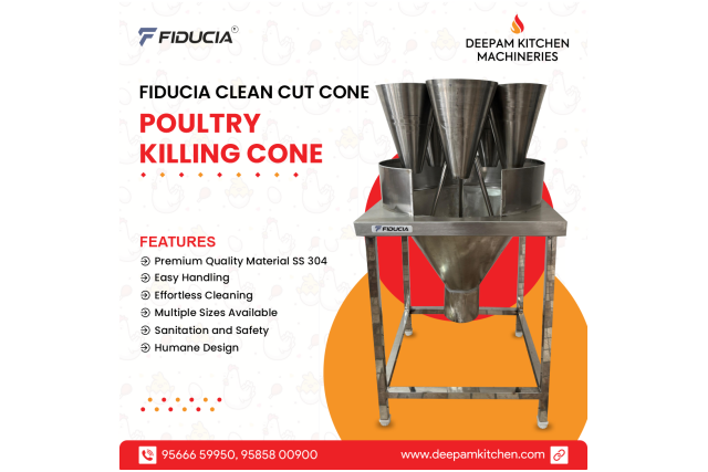 Fiducia Clean Cut Cone Poultry Killing Cone