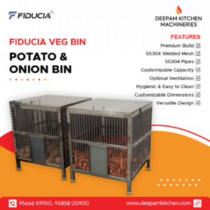 Fiducia SS Veg BIn Potato and Onion Bin