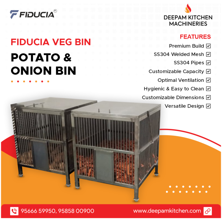 Fiducia SS Veg BIn Potato and Onion Bin