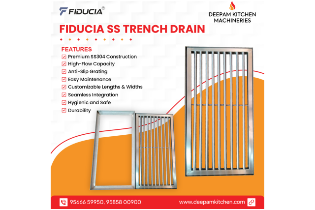 Fiducia SS Trench Drain