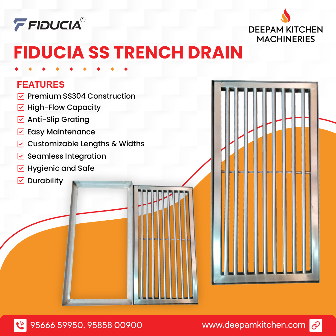 Fiducia SS Trench Drain