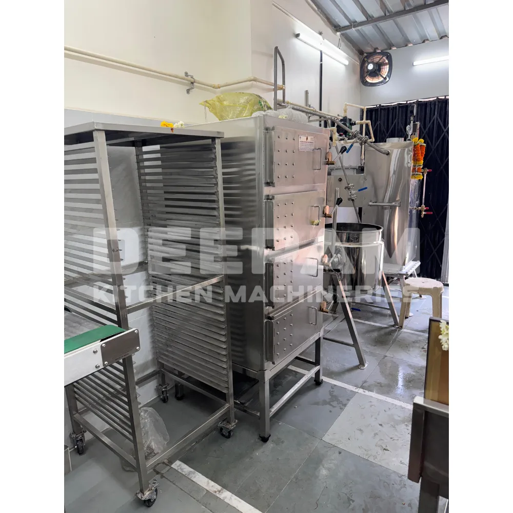 Commercial Idli Plant Setup