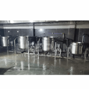 Industrial Bulk Steam Cooking Plant