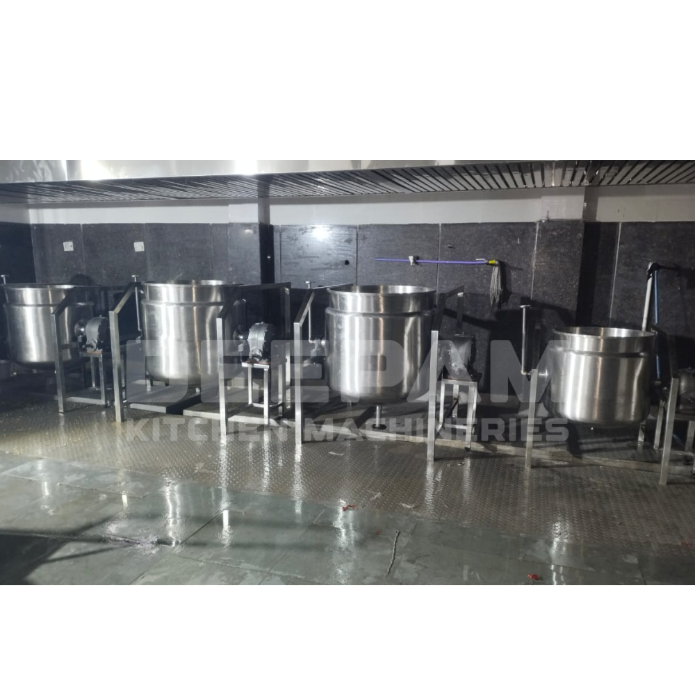 Industrial Bulk Steam Cooking Plant