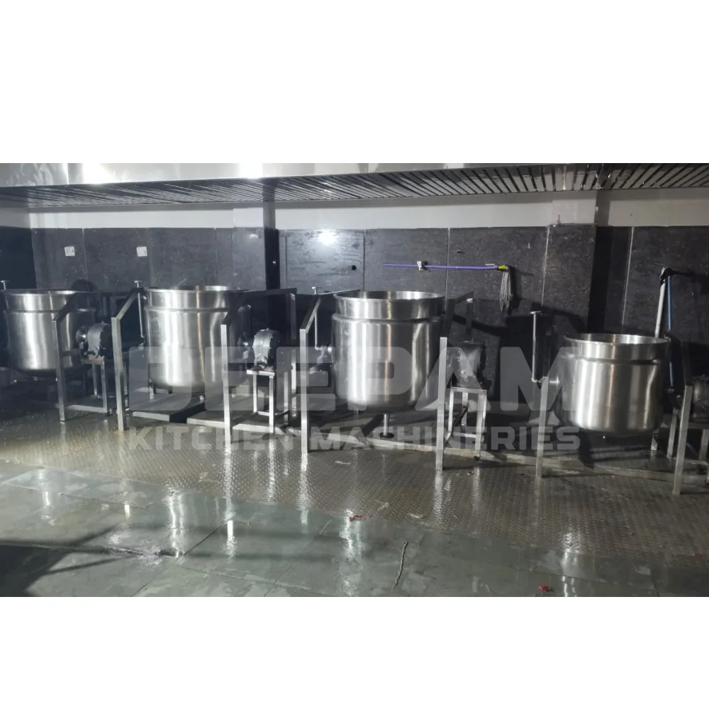 Industrial Bulk Steam Cooking Plant by Deepam Kitchen machinerie