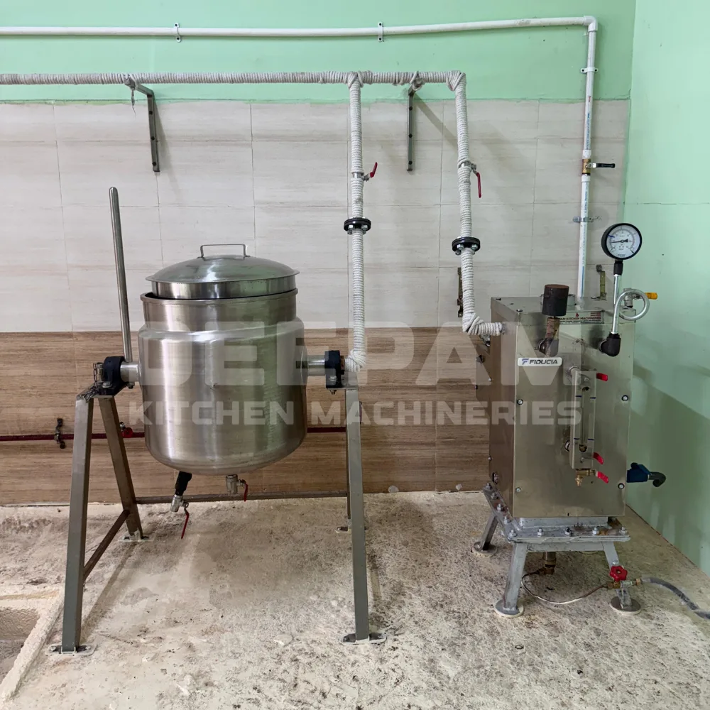 Juice plant steam cooking Manufacturer – Deepam Kitchen Machineries