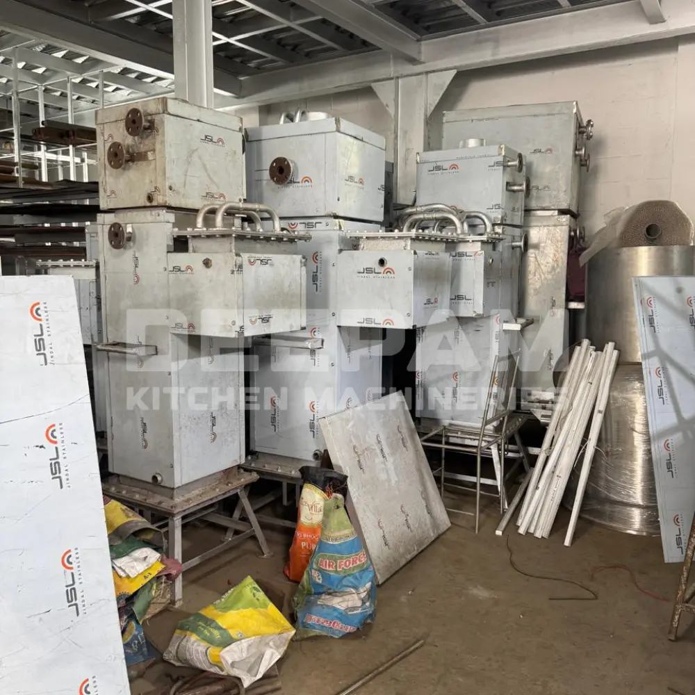 Industrial kitchen steam boiler manufacturer – Deepam Kitchen Machineries
