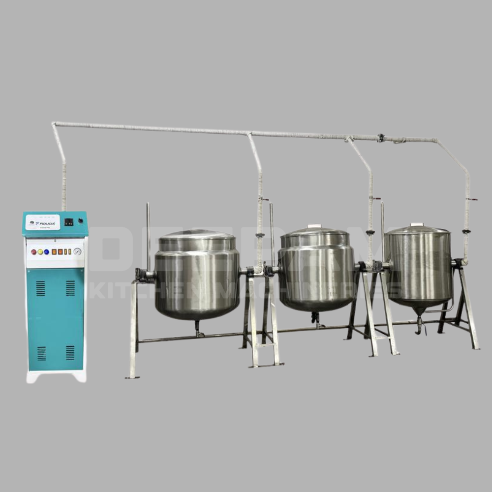 Electrical Steam Cooking Plant Manufacturer – Deepam Kitchen Machineries