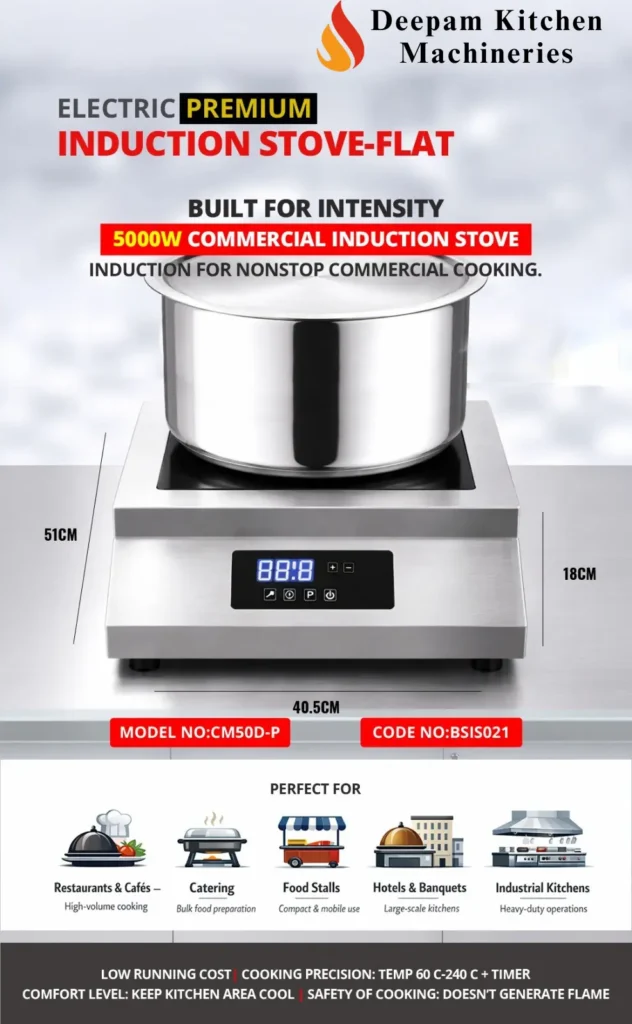 Induction Stove Flat Manufacturer