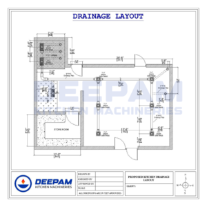 Kitchen Drainage Layout Planning