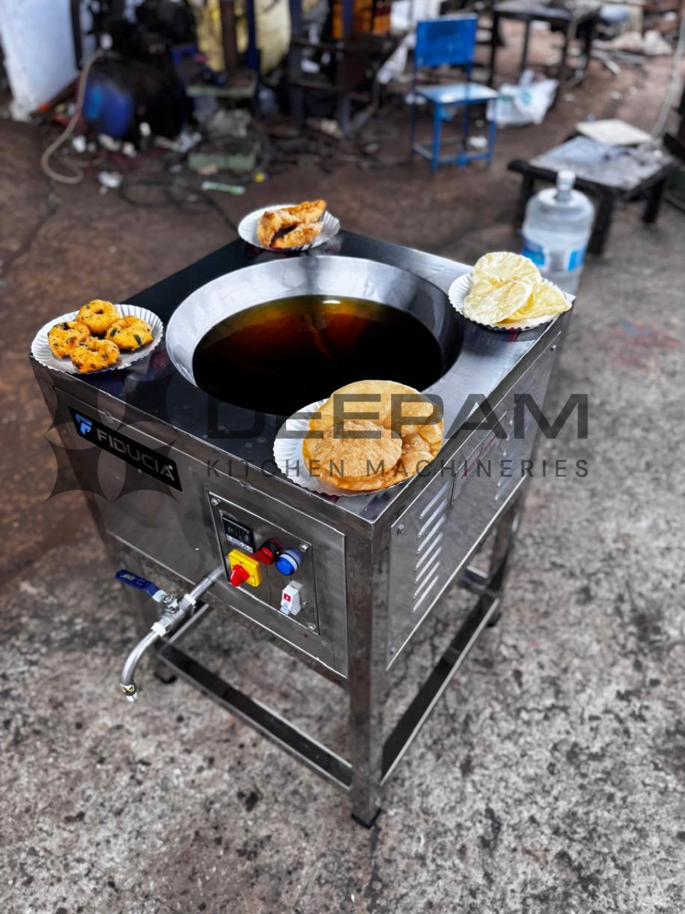 Commercial Electric Kadai Manufacturer